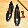 British Style Leather Martin Boots for Men in Multiple Colors - Quality Crafted Leather and Rubber Soles, Black, Brown - 37 to 46 Sizes, Medium Heel.
