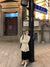 Elegant Jane Graceful Mid-Length Coat with Stand Collar in Cotton Blend for Casual and Formal Wear