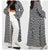 Stylish Geometric-Pattern Long Coat Pajamas/Cardigan in Choice of Patterns - Cotton Blend Luxury Garment for All Seasons
