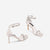 Women's Luxury Rhinestone Sandals, High Heel, Elegant Black & White Footwear