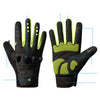 Unisex Cycling Gloves with Built-in Flashlight, Nylon Lycra Material, Touchscreen Compatible, Sizes S-XXL