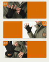 Heated Half Finger Gloves with Charging Support - Innovative Warm Winter Wear - USB-charged Smart Gloves - Ideal Comfort Gear