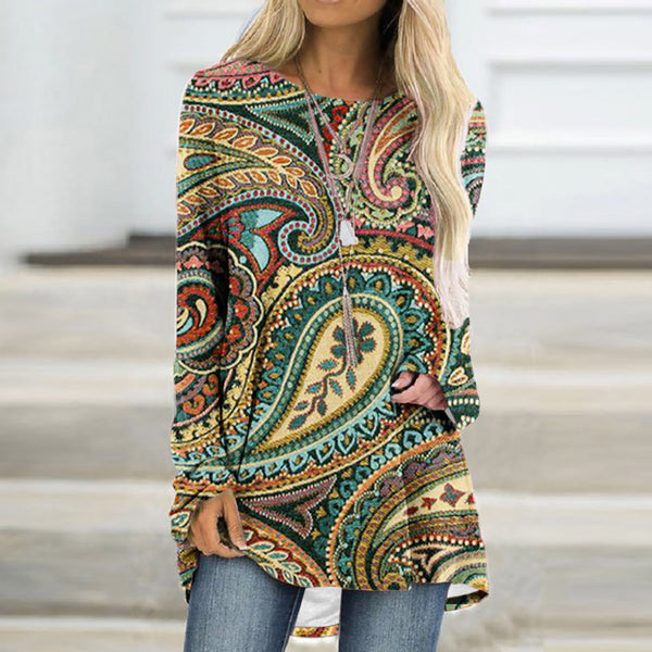 Stylish 3D Printed Women's Pullover T-shirt in Vibrant Colors