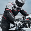 Carbon Fiber Motorcycle Gloves - Lucent White, Samurai Black, Quartz Powder, Ultimate Grey - Impact Resistant - Sizes S to 2XL