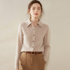 Chic Slim-Fit Knitted Sweatshirt in Various Vibrant Colors - High-Quality Cashmere - Women's Fashion Staple - Sizes S to XXL