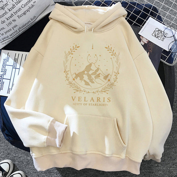 Stylish Aesthetic Women's Hoodies in Japanese Gothic Style
