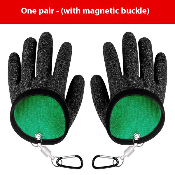 Durable Waterproof Stab-Resistant Fishing Gloves