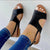 Breathable Women's Flat Sandals in Solid Colors - Sizes 36 to 43