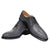 Handcrafted Men's Pearl Fish Skin Low Heel Dress Shoes - Business Stylized Silver Shine Stitching - Size 37-44