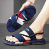 Breathable Men's Casual Sandals in Multiple Colors - Durable EVA Material - Sizes 37-45 - Hollow Design - Male Footwear