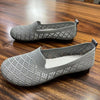 Breathable Mesh Slip-On Casual Women's Sneakers - Black, Gray, Beige - Lightweight PVC Sole - Stylish Comfortable Shoes for Women
