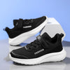 Kids Breathable Mesh Athletic Shoes in Black for Kids Sports. Durable, Lightweight, & Comfortable Wear-resistant Footwear for Active Play.