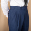 Elegant Naples High-Waist Straight Trousers - Grey, Fog Blue, Light Coffee. Classic style, durable fabric, perfect for daily wear.