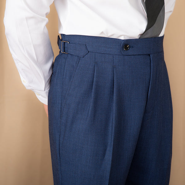 Elegant Naples High-Waist Straight Trousers - Grey, Fog Blue, Light Coffee. Classic style, durable fabric, perfect for daily wear.