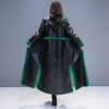 Women's Fleece-Lined Thick Lamb Wool Long Coat in Attractive Color - Winter Fashion Outerwear.
