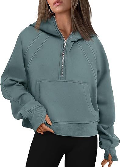 Cozy Winter Hooded Sweatshirt in Various Colors - Women's Fashion Top