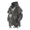 Stylish Casual Men's Hooded Jacket in Black - Loose Fit