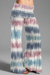 Women's Wide-Leg Printed Polyester Trousers - Adjustable Waist, Lightweight & Stylish - Perfect for Casual Outings - Sizes S-5XL