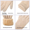 Winter-Ready Touchscreen Gloves, Fleece-Lined & Windproof in Various Colors, Touchscreen Compatible for Winter-Perfect Comfort