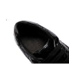 Men's Vintage Black Leather Sneakers with Superior Comfort & Style, Lace-Up Closure, Wear-Resistant & Shock-Absorbing Properties.