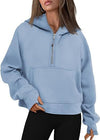 Cozy Winter Hooded Sweatshirt in Various Colors | Women's Fashion Top