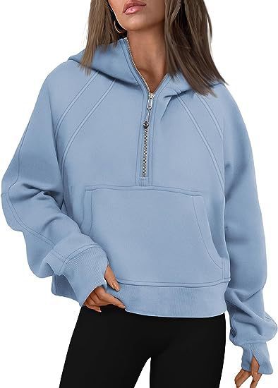 Cozy Winter Hooded Sweatshirt in Various Colors | Women's Fashion Top