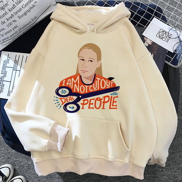 Women's Y2k Gilmore Girls Hoodie in Art Retro Pattern - Cozy and stylish winter pullover sweatshirt in various colors and sizes.