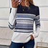Engaging 3D Print Casual Long-Sleeve Tee in Multiple Colors