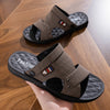 Men's Waterproof Non-Slip Rubber Shoes in Black and Brown - Business and Casual Footwear for Men - Durable PVC Material