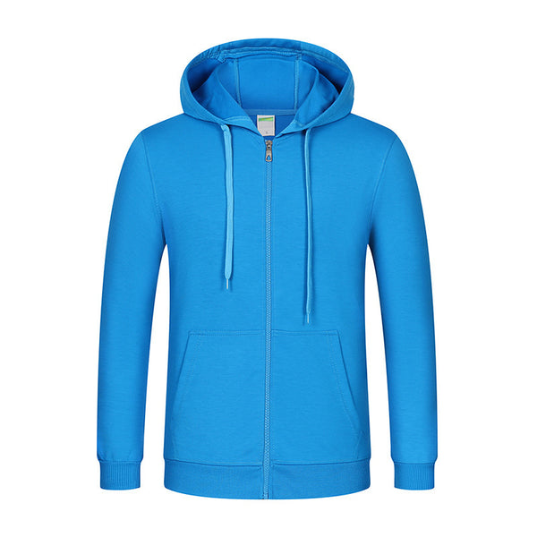 Stylish Zip-Up Long-Sleeved Hoodie by Finbarron, Youth Fashion, Cotton, Autumn, Zip-Up, Hooded, Casual Wear