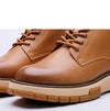 Stylish High Top Casual Martin Boots - Yellow British Style Shoes