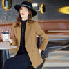 Women's Slim-Fit Suit Jacket in Solid Colors