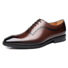 Men's Premium Leather Business Casual Shoes, Stylish & Durable, Breathable with Rubber Soles, Youth Fashion, Sizes 38-44