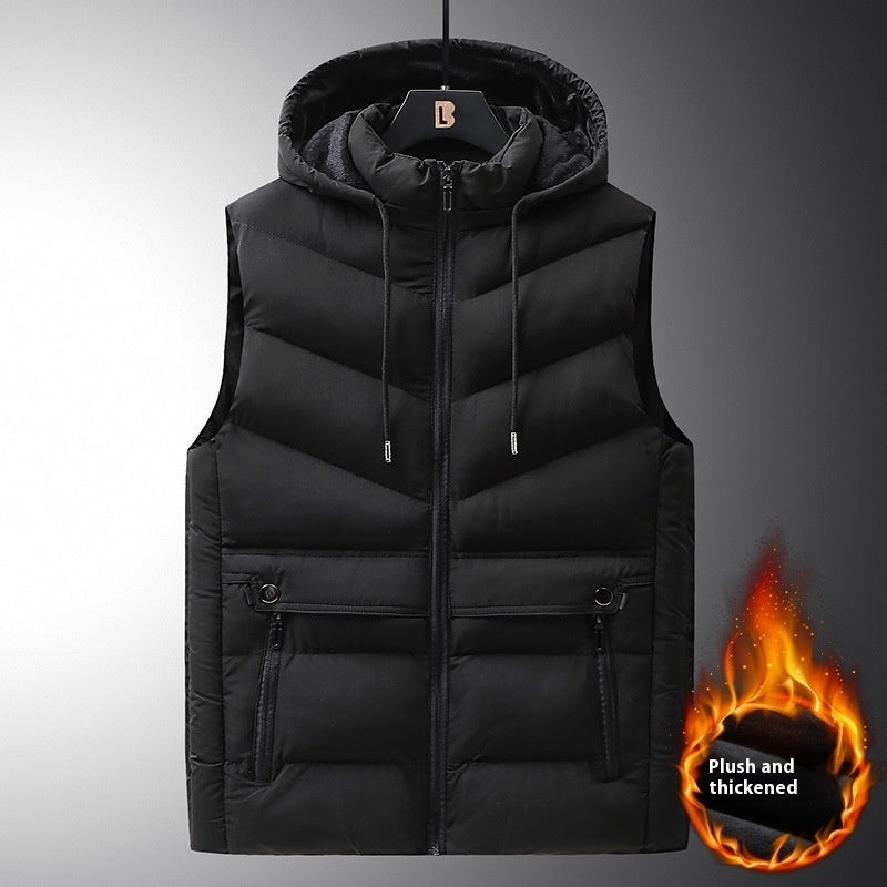 Men's Fashion Down Cotton Coat Vest