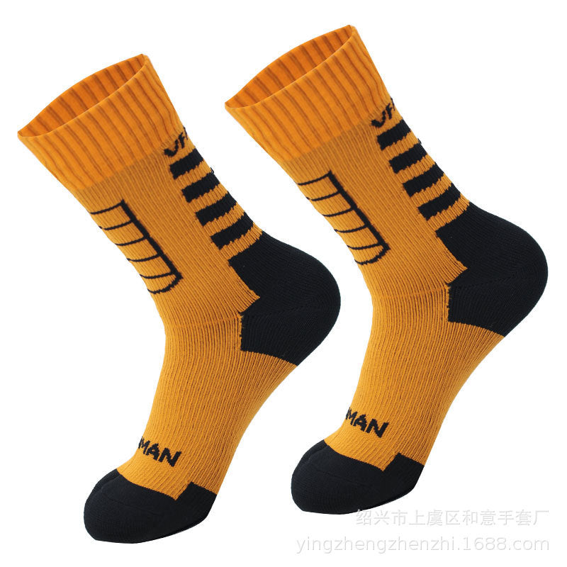 Outdoor Mid-calf Climbing Socks Camping Sports Skiing Wading Breathable Quick-drying Cycling Waterproof Socks