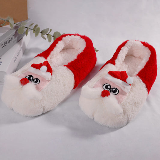 Indoor Warm Christmas Series Cotton Slippers