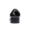 Men's Leather Pointed-Toe Casual Shoes in Stylish Gold Color - Sizes 37 to 44 - Top Layer Cowhide Construction
