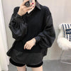 Sophisticated Patchwork Two-Piece Shirt, Chic Women's Cotton Top