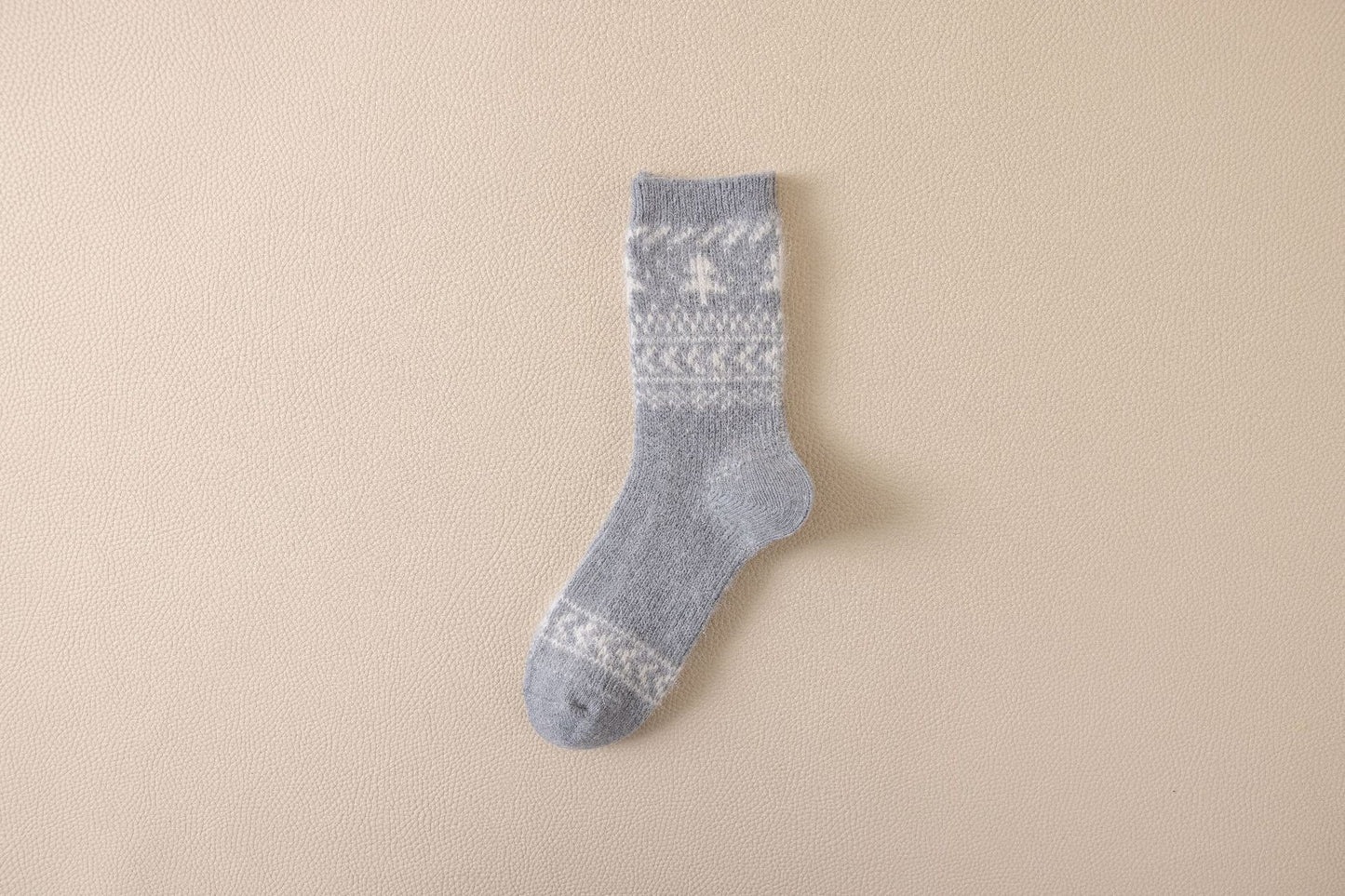 Autumn And Winter Ins Tide Mid-calf Thick Needle Double Needle Women's Socks