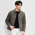 Sheepskin Suede Leather Jacket - Premium Men's Autumn Biker Coat