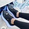 Chic Lace-Up Platform Shoes in Vibrant Colors - Mid-Heel, Durable, Comfortable Leisure Pumps for Trendy Women - White, Black, Green, Orange, Rose
