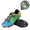 Vibrant Unisex Cycling Shoes - Breathable & Comfortable Multi-color Bike Footwear - High Visibility for Trail & Urban Cycling