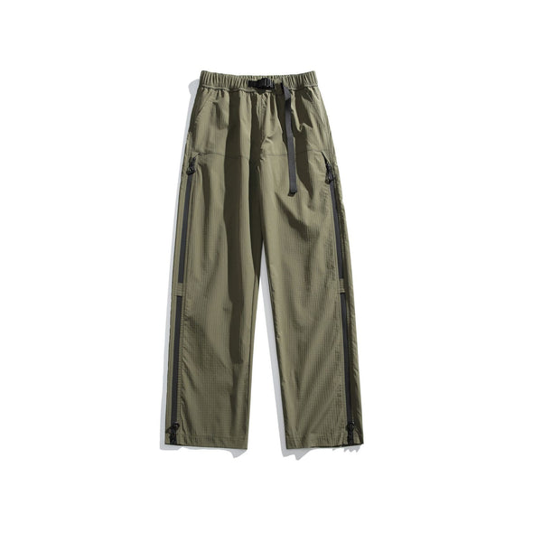 American Leisure Cargo Tactical Pants for Outdoor Adventures with Elastic Fabric and Velvet Texture