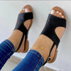 Breathable Women's Flat Sandals in Solid Colors - Comfortable & Stylish Fashion Footwear