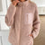 Warm Fleece Coat for Women - Elegant Autumn/Winter Style - Pink, Grey, Black, White - Sizes S to XXL - Cashmere/Polyester Blend