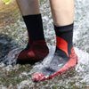 Breathable Nylon Outdoor Sports Socks - Multicolor Mid-Calf Pair for Hiking, Cycling & Skiing.