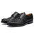 Premium Handcrafted Men's Crocodile Leather Formal Shoes - Round Toe, Wear-Resistant - Business Attire, Comfortable Fit.