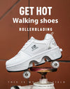 Unisex White Heelys Roller Skates, Four-Wheel, Size Options