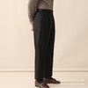 Men's High Waist Linen Straight Suit Pants for Business Leisure Style in Spring & Summer, Non-Iron Comfortable Fashion trend.