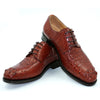 Handcrafted Goodyear Men's Crocodile Leather Low-cut Shoes - Fashionable & Durable, Sizes 37-47